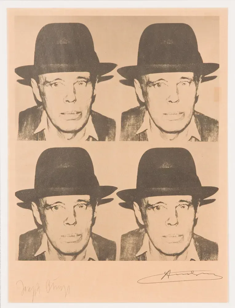 Andy Warhol-Joseph Beuys-1980