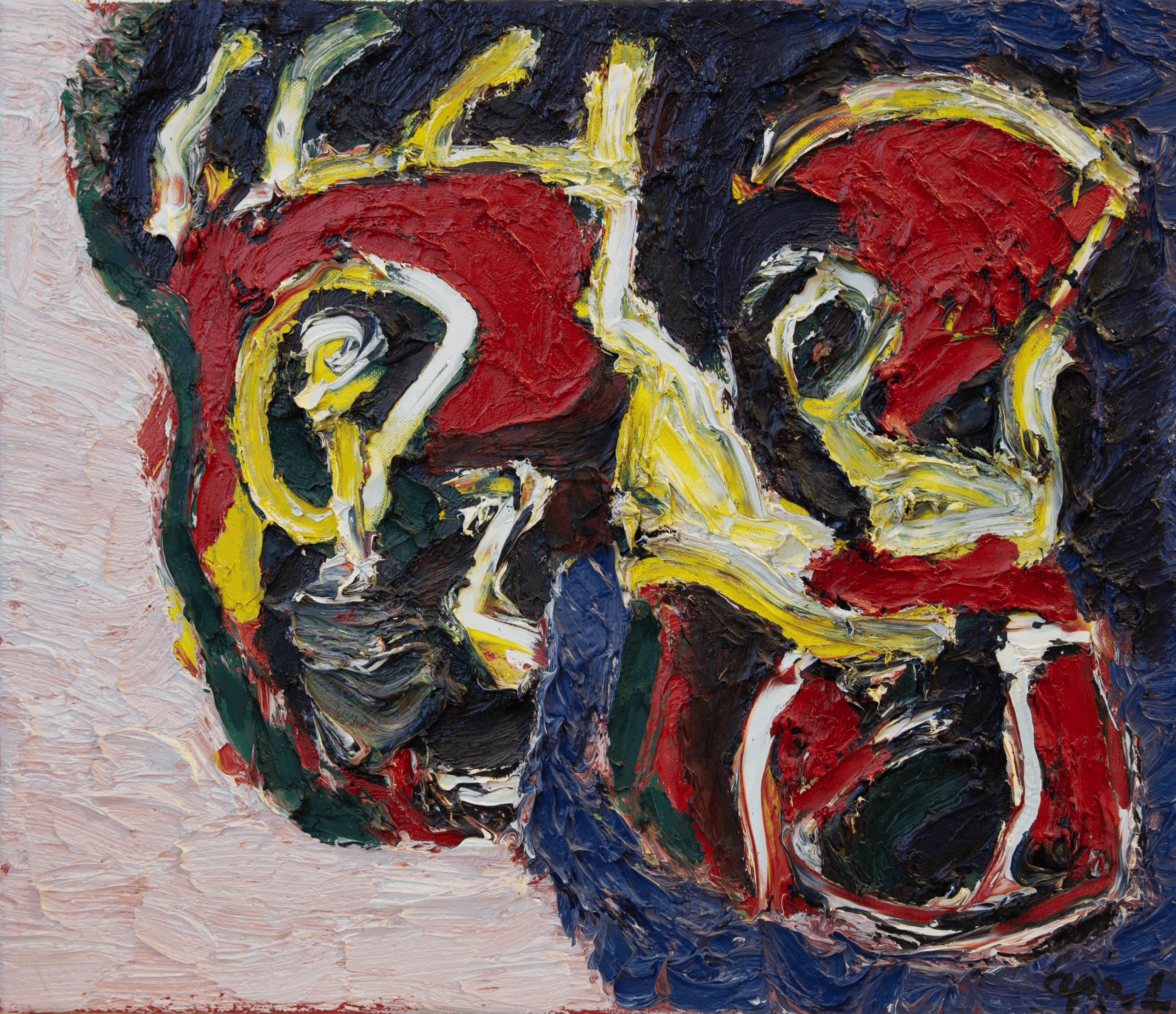 Karel Appel-two heads-1991