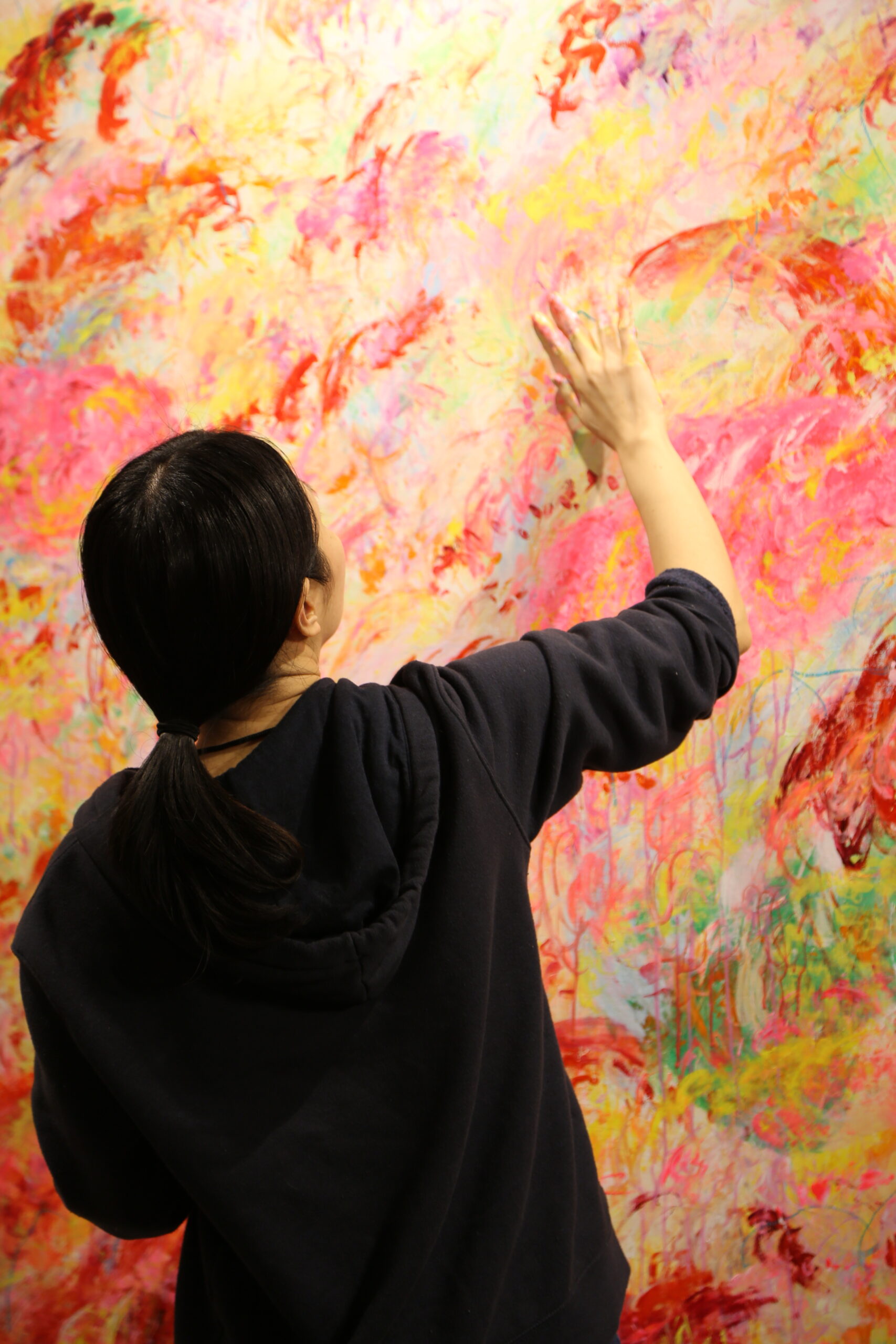yako Rokkaku-live painting Volta New York-2020