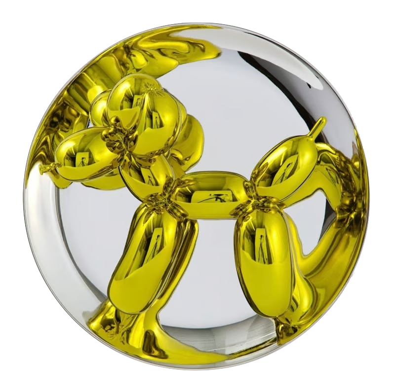 Jeff Koons - Balloon Dog Plate
