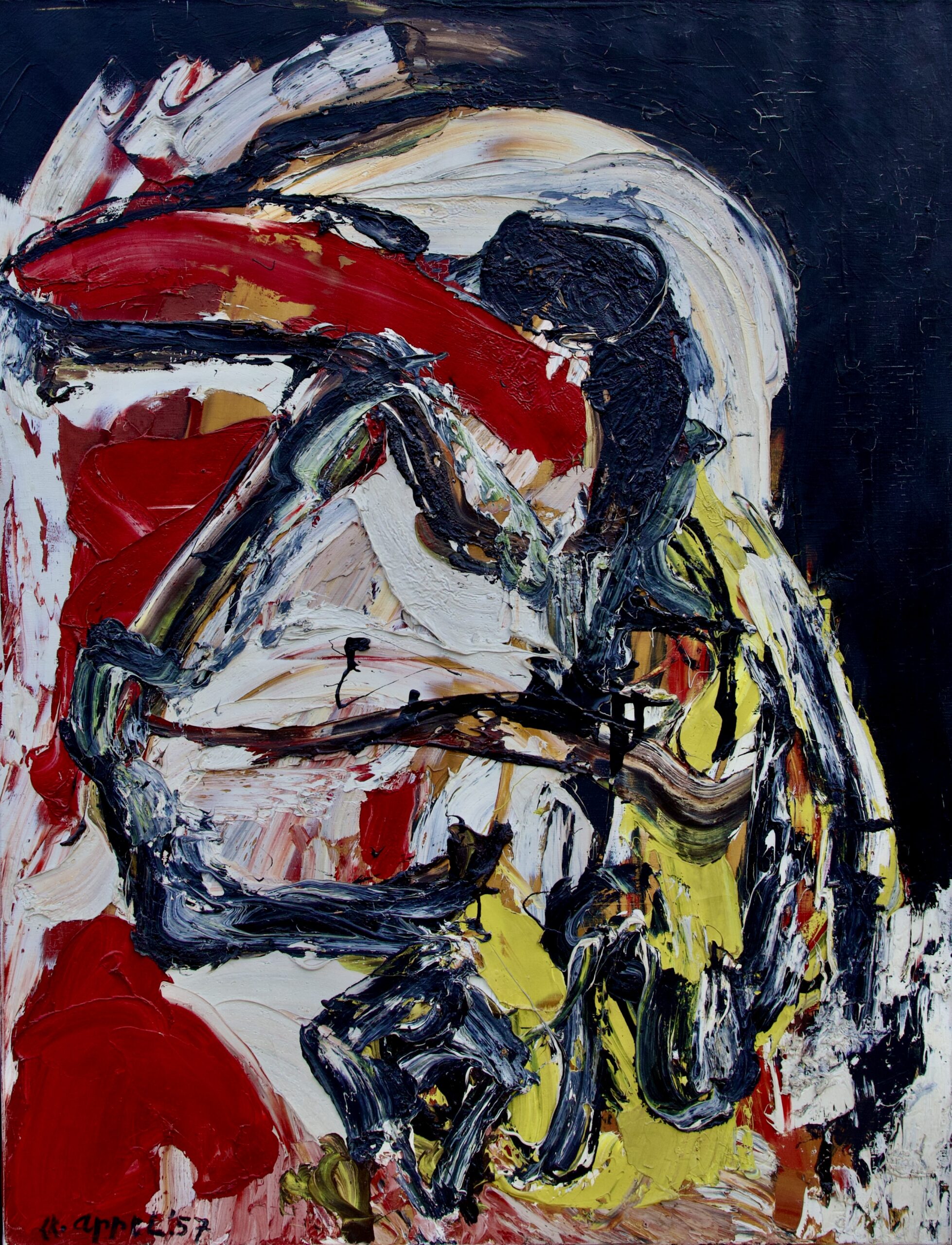 Karel Appel-Bird-1957