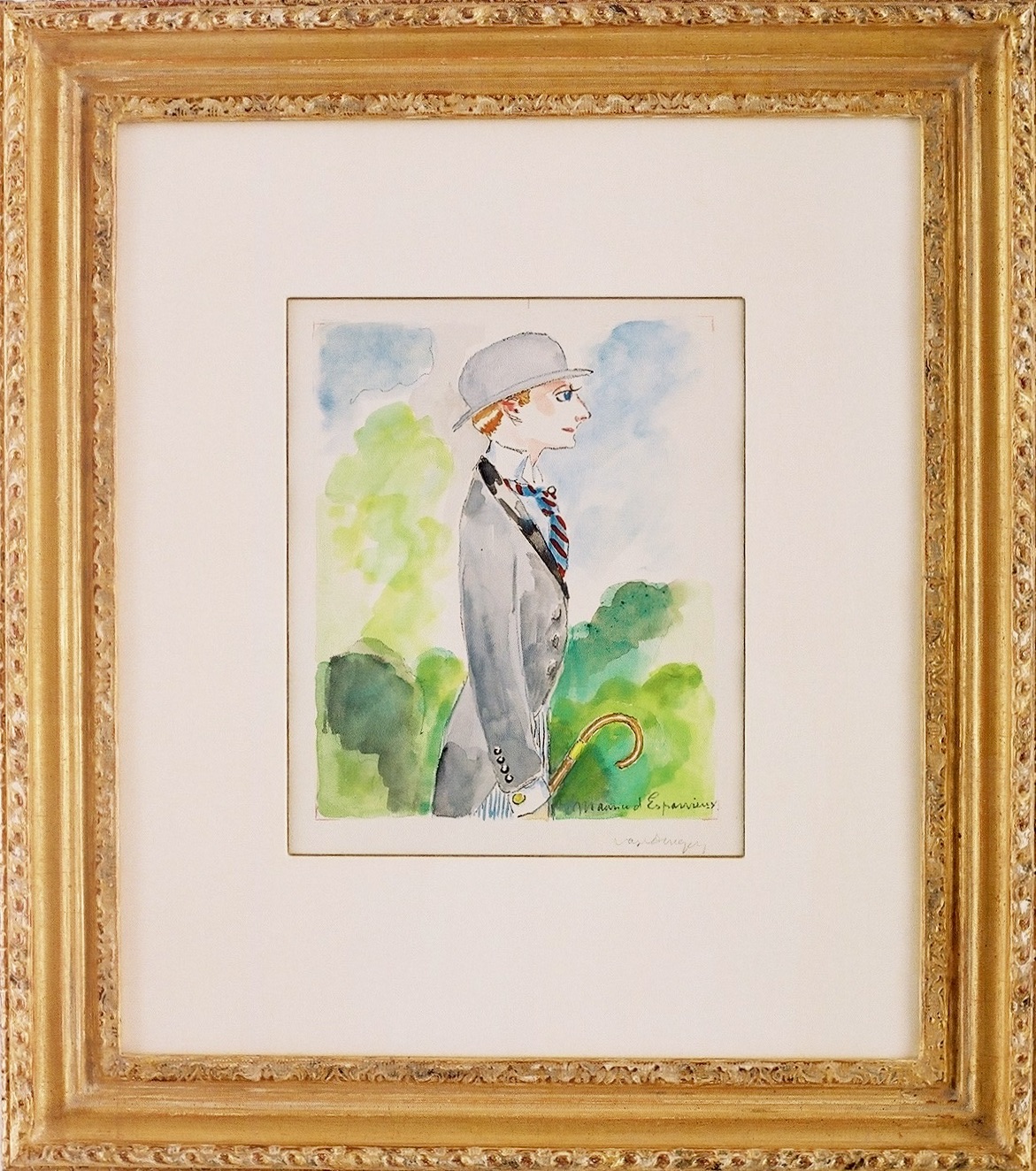 Kees van Dongen-Maxime d'Esparrieux-1949