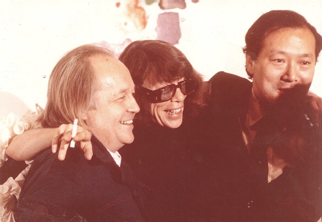 Sam Francis, Joan Mitchell and Walasse Ting Fresh Air Exhibition, 1969