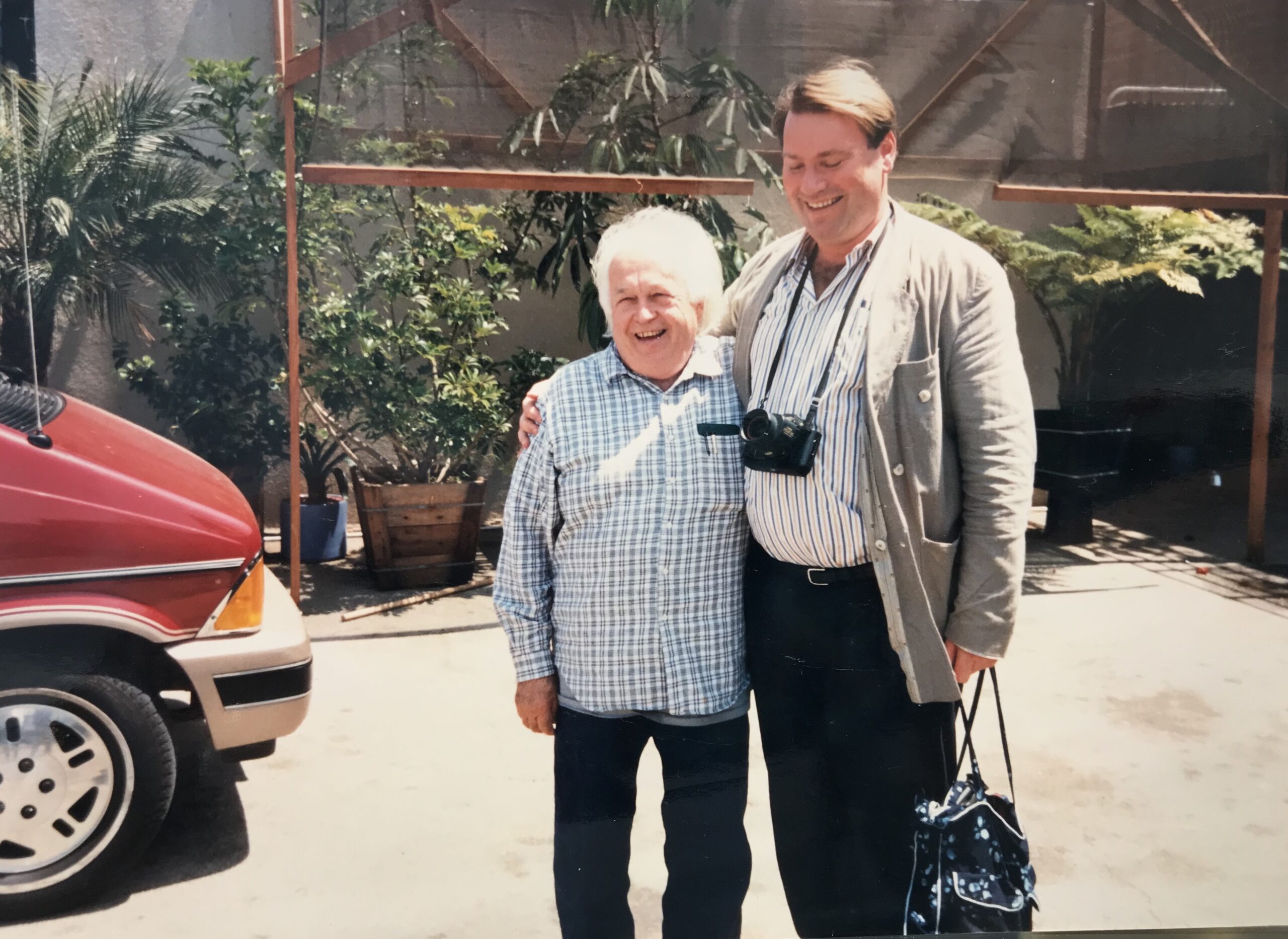 Sam Francis and Nico Delaive-California-1989