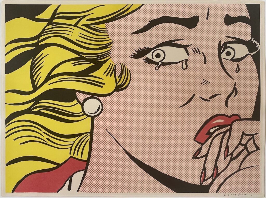 Roy Lichtenstein-Crying Girl-1963