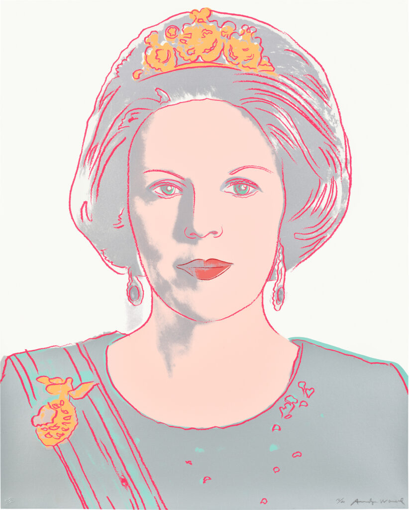 Andy Warhol - Queen Beatrix Of The Netherlands - 1985