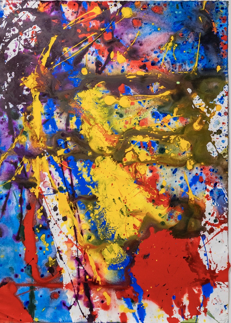 Sam Francis-Untitled (SF90-512)-1990